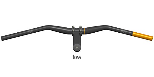 SQlab 311-Low Fahrradlenker, Schwarz/Grau, 15mm Rise, 31.8, 740mm - 2