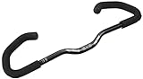 ergotec Fahrradlenker Lenkerbügel AHS-Basic Comfort 25.4 / Aluminium AL6061-T6, mit Lenkerenden, Comfort und Soft-Griffüberzug, schwarz-sand, 17653001