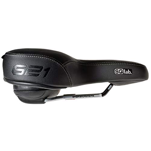 SQlab Sattel 621 Active, 21 cm Fahrradsattel City/Comfort, Schwarz - 4