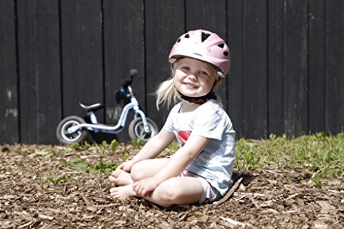 Abus Unisex - Kinder Fahrradhelm Anuky, 08184, Rosa (rose owl), Gr. S (46-52 cm) - 5