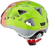 ALPINA Kinder Radhelm Ximo Fahrradhelm, Little Worm, 49-54 cm - 2