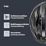 Uvex Erwachsene I-Vo Fahrradhelm, schwarz, 56-60 cm - 2