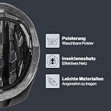Uvex Erwachsene I-Vo Fahrradhelm, schwarz, 56-60 cm - 3