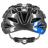 Uvex I-VO C Fahrradhelm, Dark Silver-Blue, 56-60 cm - 3