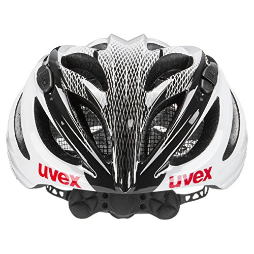 Uvex Boss Race Fahrradhelm, White-Black, 55-60 cm - 4