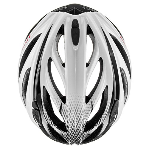 Uvex Boss Race Fahrradhelm, White-Black, 55-60 cm - 5