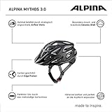 ALPINA Erwachsene Mythos 3.0 L.E. Fahrradhelm, Black matt, 57-62 cm - 7