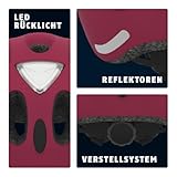 Abus Youn-I Ace Fahrradhelm, Cherry red, M (52-57 cm) - 5