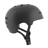 TSG Helm Evolution Solid Color,Schwarz (satin black), S/M, 75046