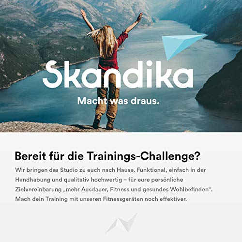 skandika Ergometer Hometrainer Elskling, Auswahl aus verschiedenen Sätteln, Magnetbremssystem, 11 kg Schwungmasse, 24 Trainingsprogramme, Tablet-Halterung, Bluetooth und App-Steuerung - 9