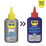 WD-40 Bike Kettenöl Feuchte Bedingungen 100 ml, transparent, 49687 - 2