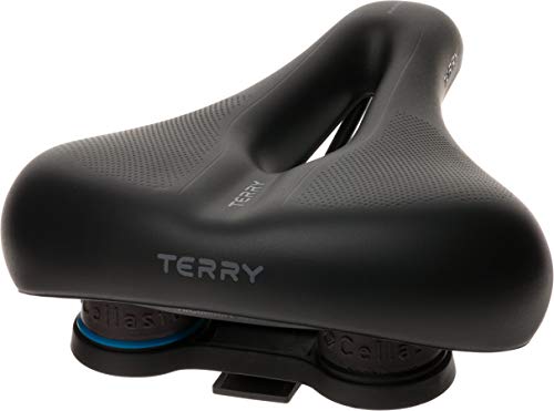 TERRY Herren Anatomic Flex Gel Fahrradsattel, Black, One Size - 7