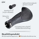 AARON Ergonomic Fahrradgriffe mit Gel Dämpfung - 2