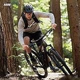 AARON Fahrradsattel - ergonomischer Fahrradsitz für Damen und Herren - Gelsattel ist bequem und wasserdicht - Fahrrad Sattel für Trekkingrad, Mountainbike, Stadtrad, E-Bike - 6