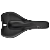 SQlab Unisex – Erwachsene 610 M-D Active Trekking MTB Tour & Travel Fahrradsattel, Schwarz, 16 cm - 6