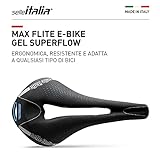Selle Italia Unisex – Erwachsene MAX FLITE E-Bike Sättel, Black, L3 - 2