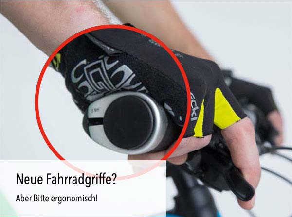 Ergonomische Fahrradgriffe