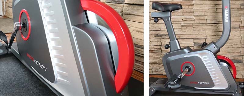 Modernes Design beim Hammer Ergo Motion Ergometer im test